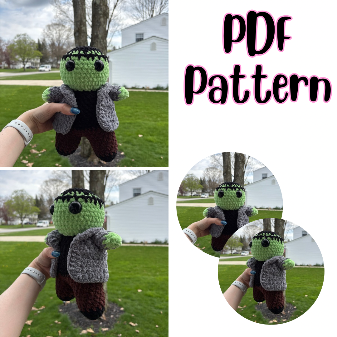 Frankenstein Crochet Pattern
