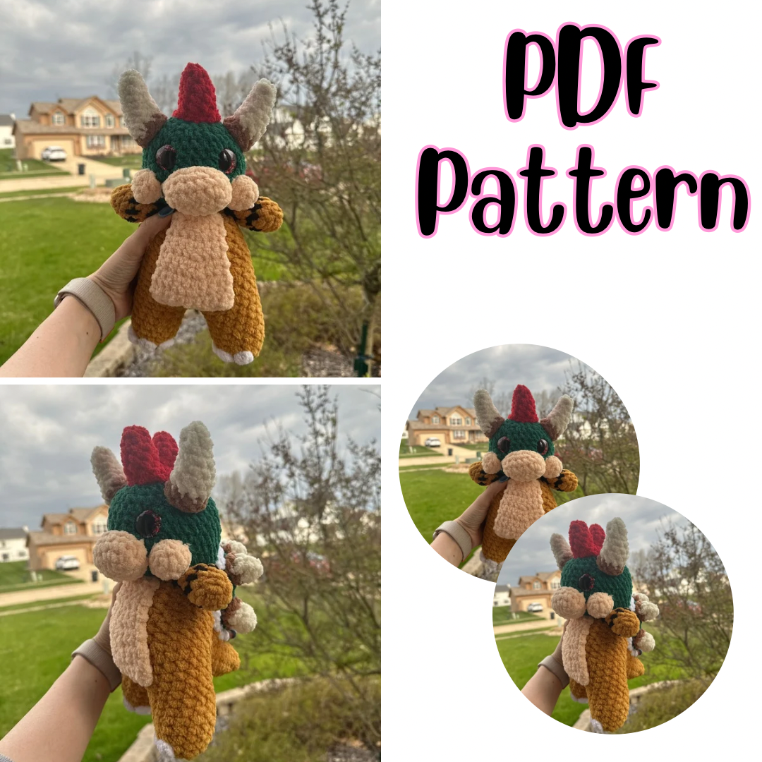 King Koopa Troopa Crochet Pattern