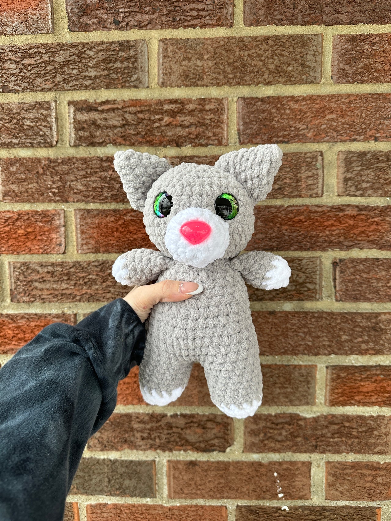 Grey Cat Plushie