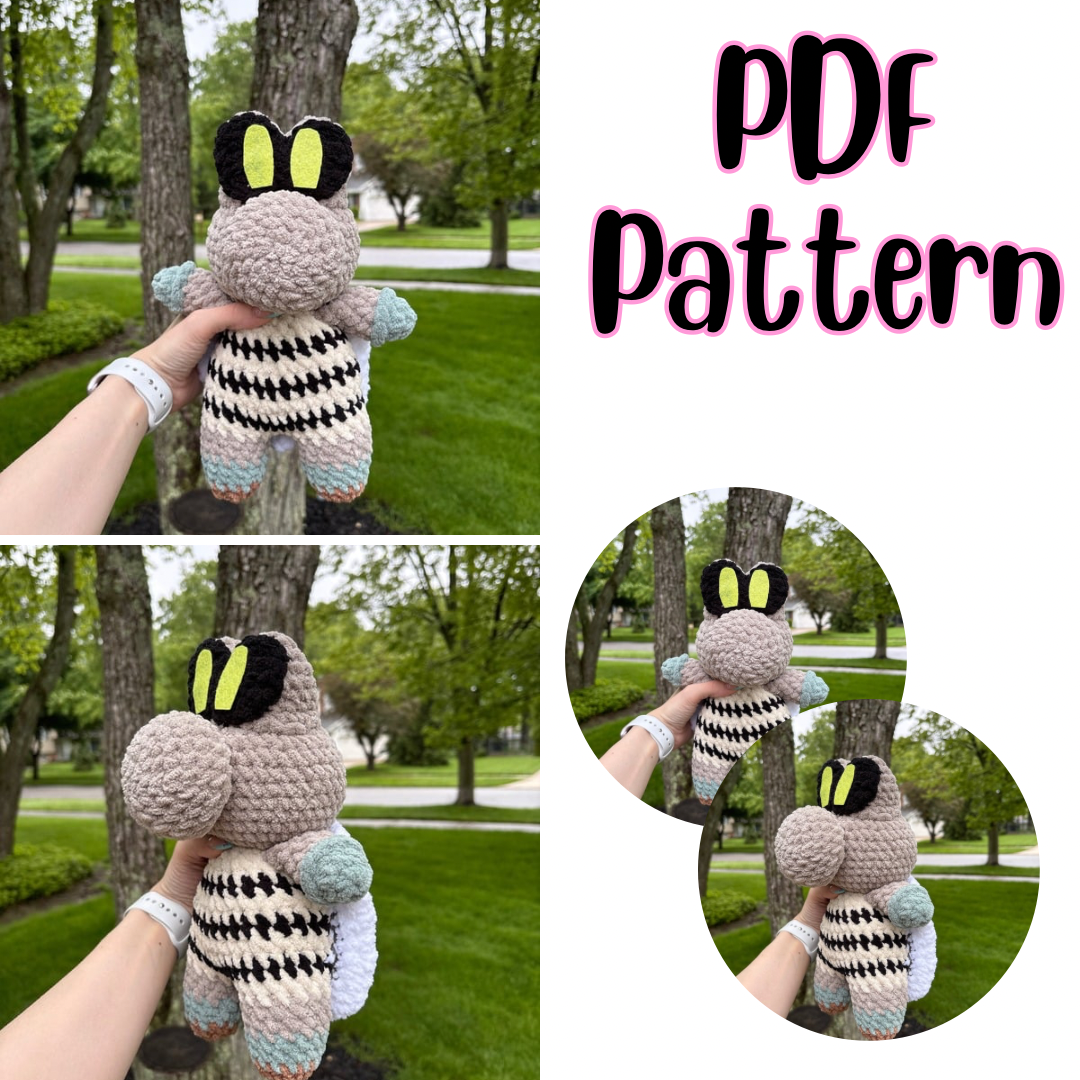 Skelly Koopa Crochet Pattern