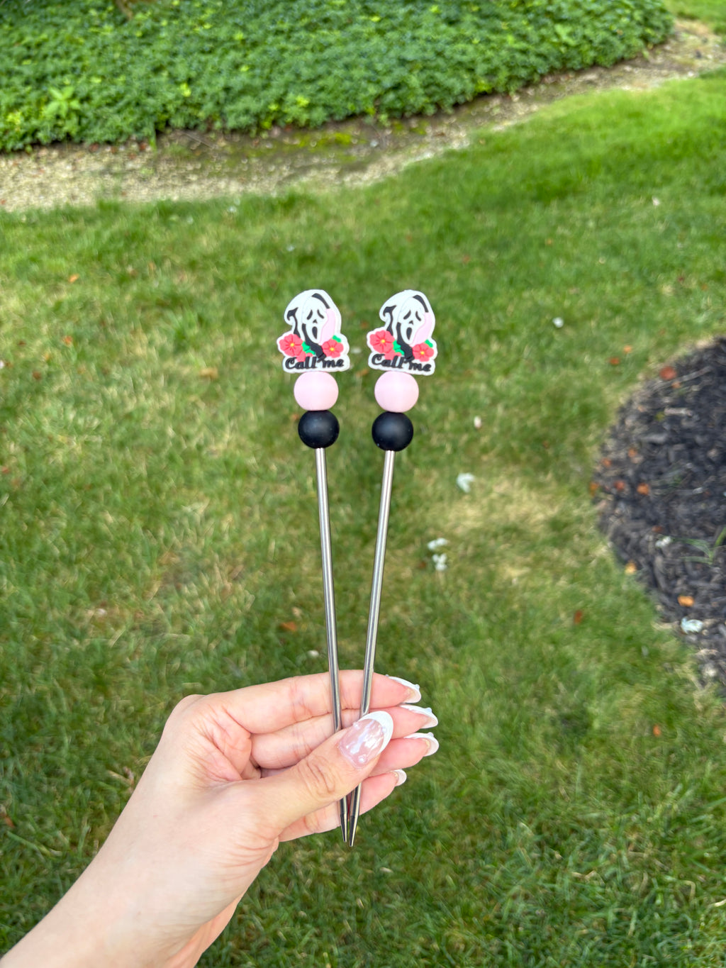 Floral Ghostface Stuffie Stixs