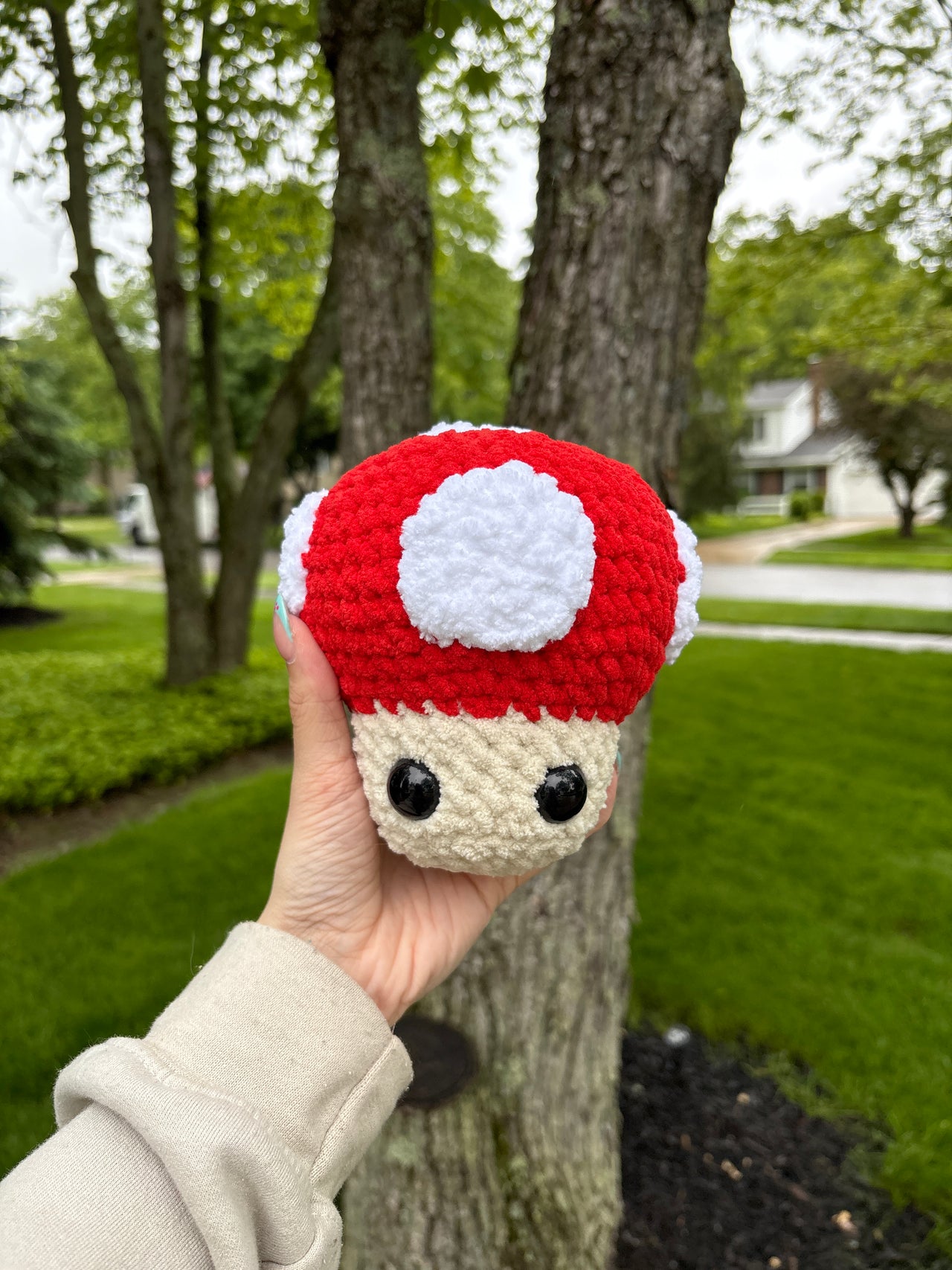 Red Mushroom Plushie