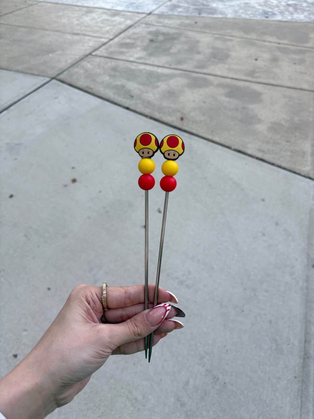 Mega Mushroom Stuffie Stixs