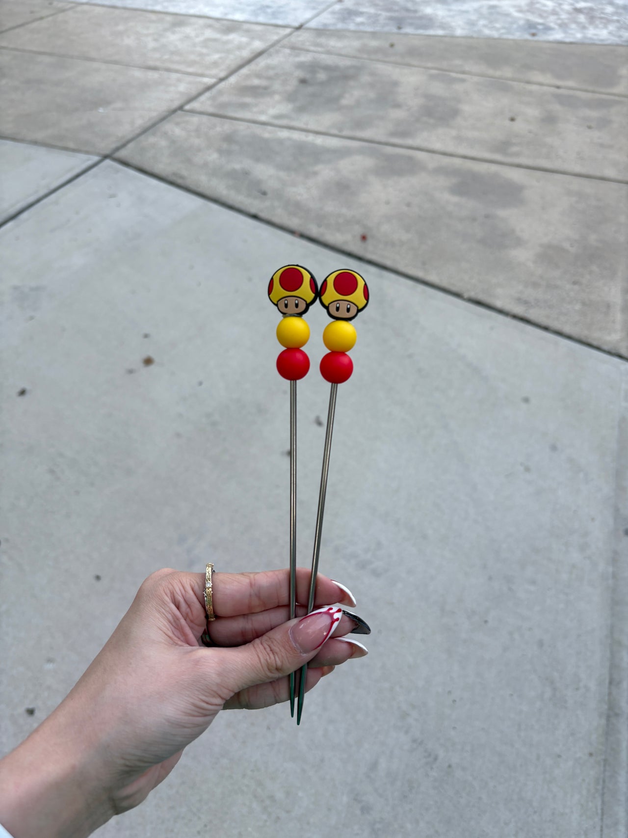 Mega Mushroom Stuffie Stixs