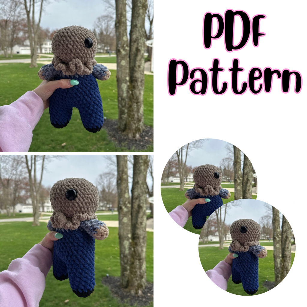 Baghead Jason Crochet Pattern (Full Pattern)