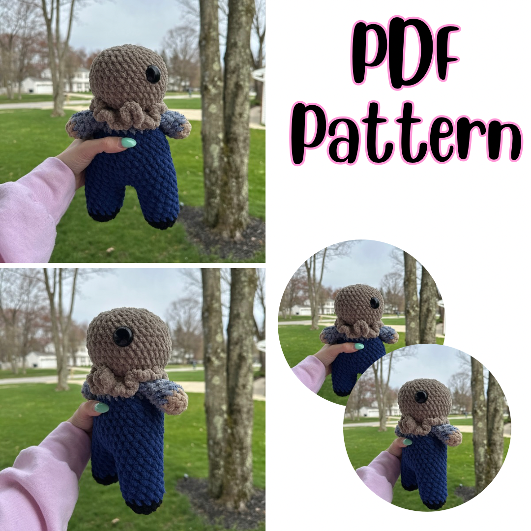 Baghead Jason Crochet Pattern (Full Pattern)