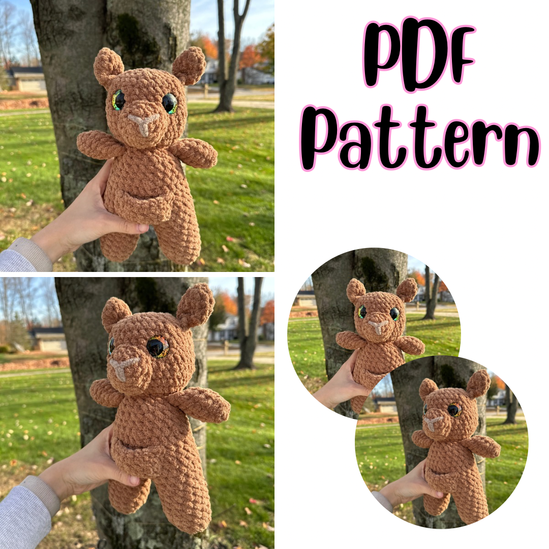 Kangaroo Crochet Pattern