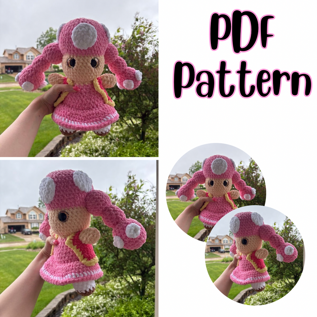 Mushette Girl Crochet Pattern