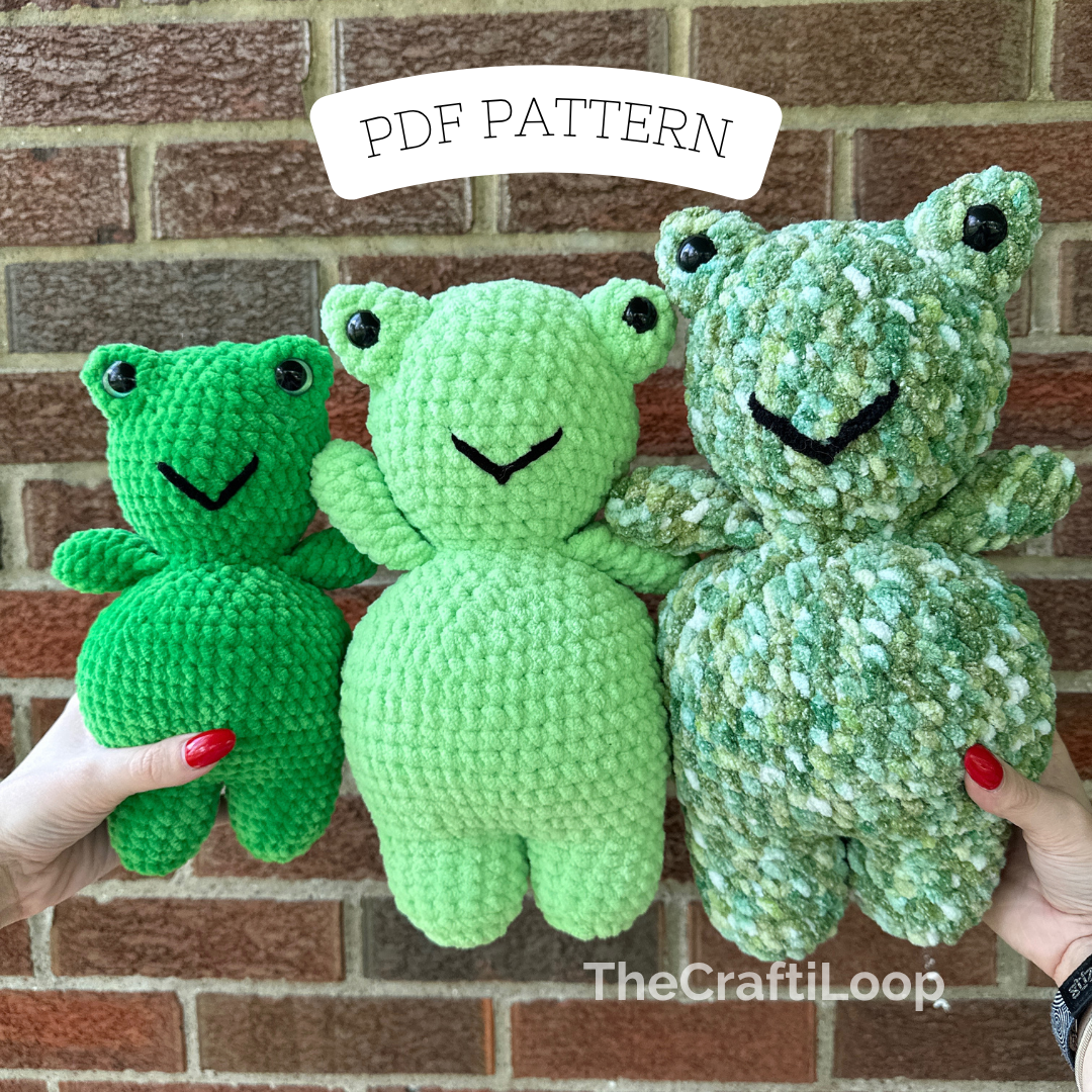 Frog Crochet Pattern