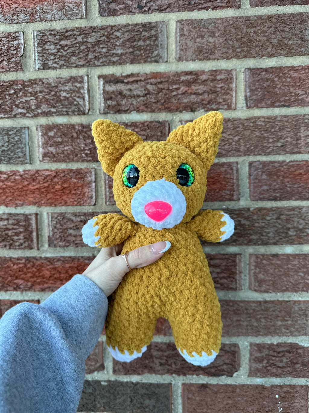Yellow Cat Plushie