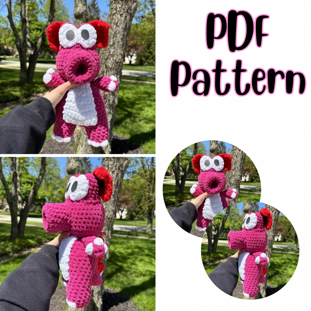Diva Dino Crochet Pattern