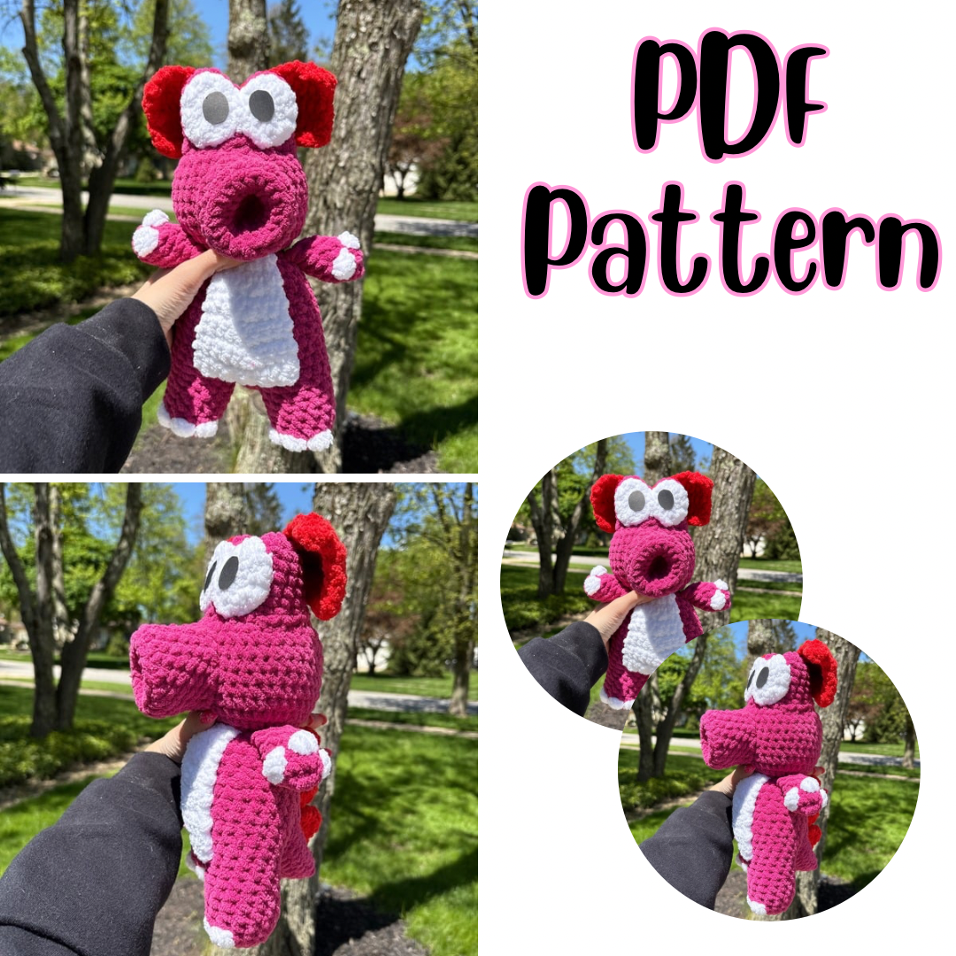 Diva Dino Crochet Pattern