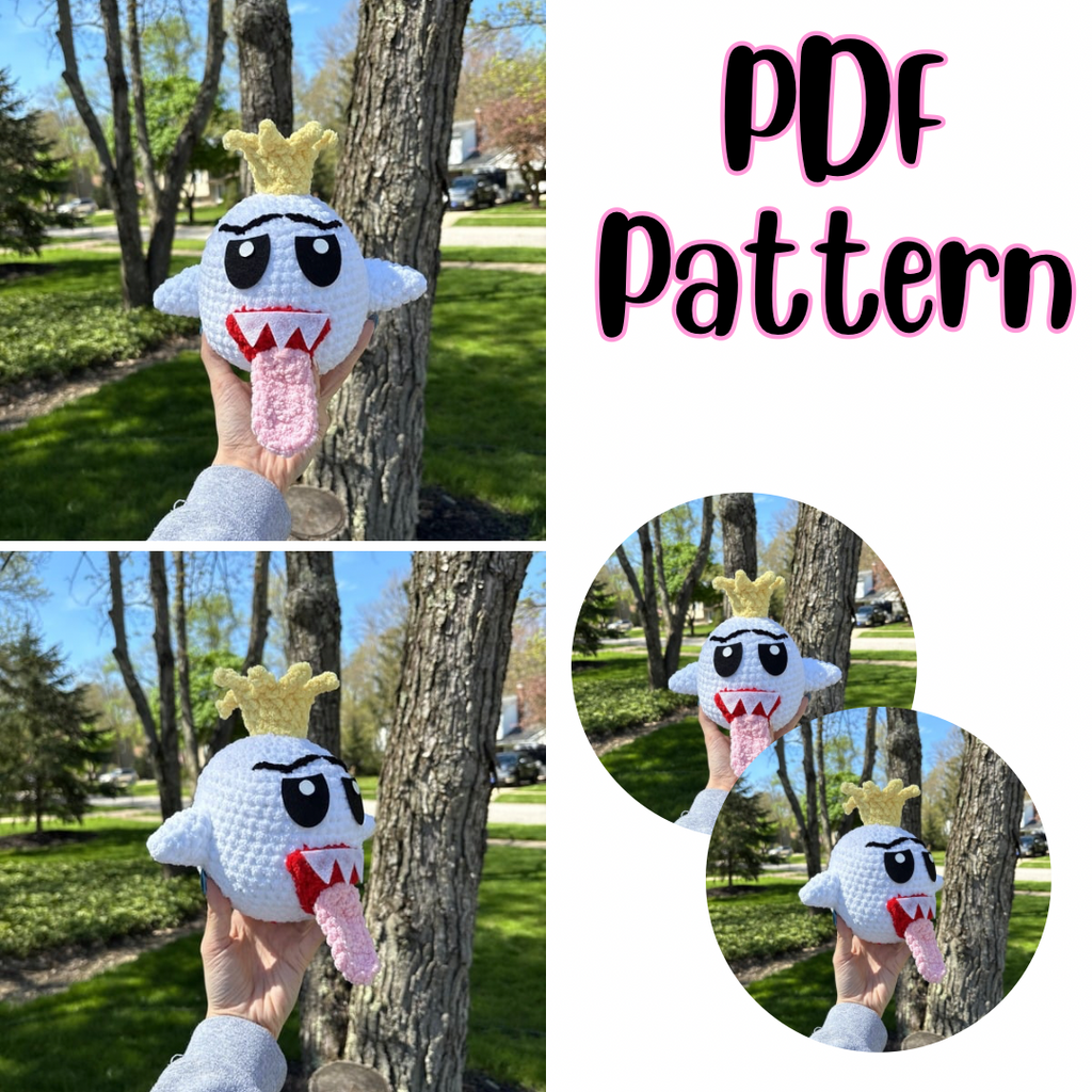 King Ghost Crochet Pattern