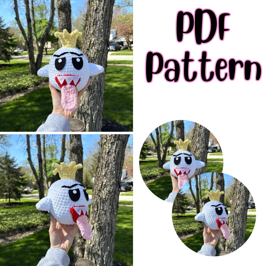 King Ghost Crochet Pattern