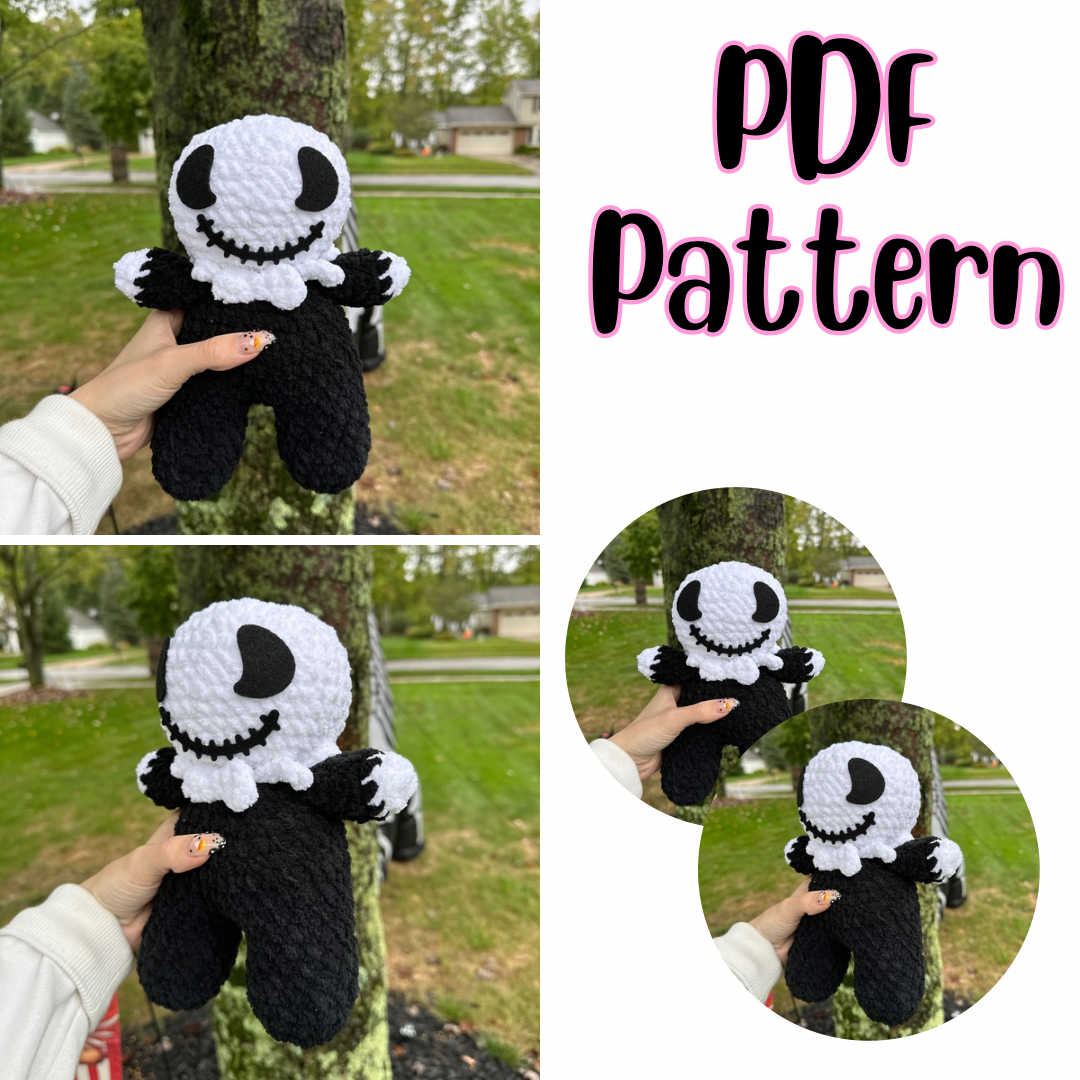 Jack Skellington Crochet Pattern