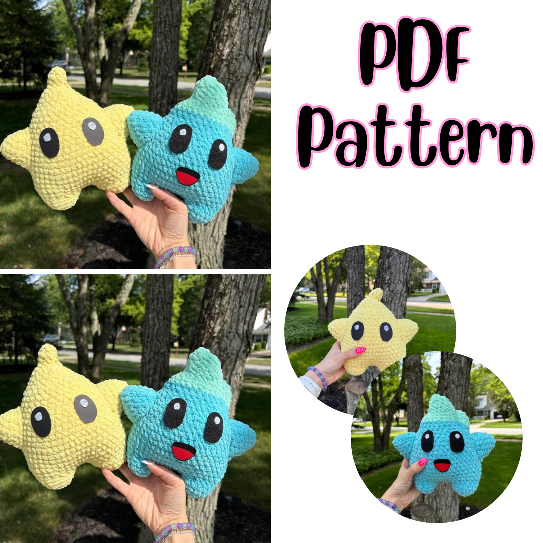 Star Buddies Crochet Pattern Pack