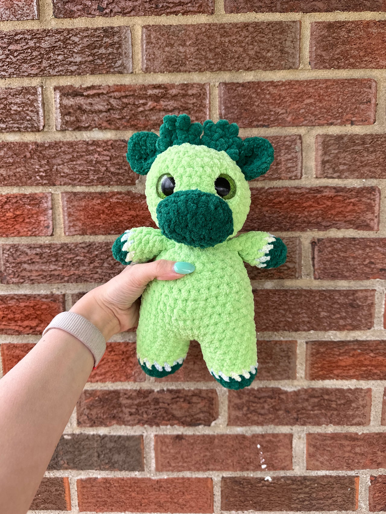 Shamrock Cow Plushie