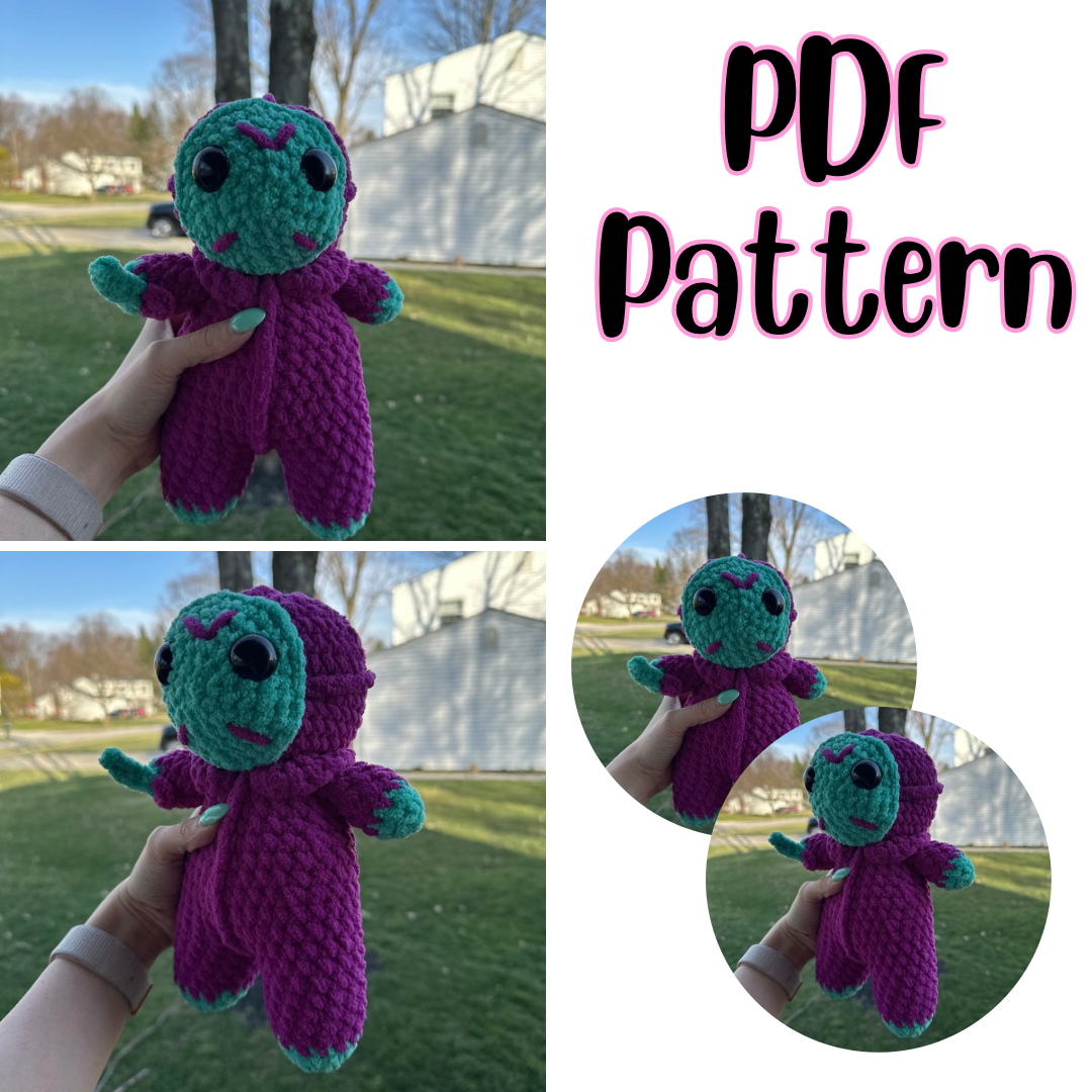 Retro Jason Crochet Pattern (Full Pattern)