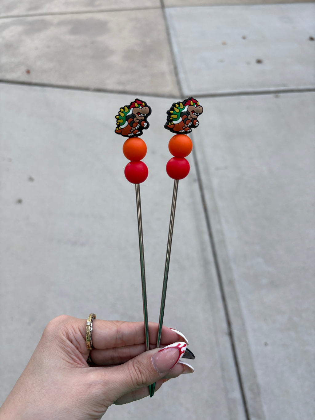 Bowser Stuffie Stixs