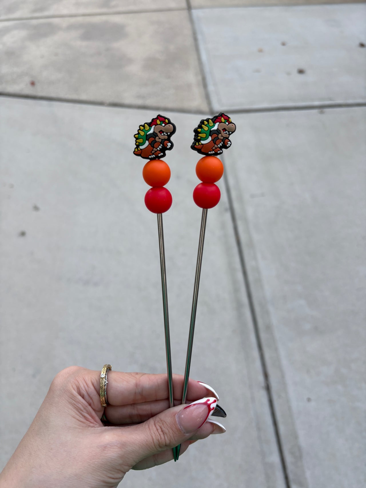 Bowser Stuffie Stixs