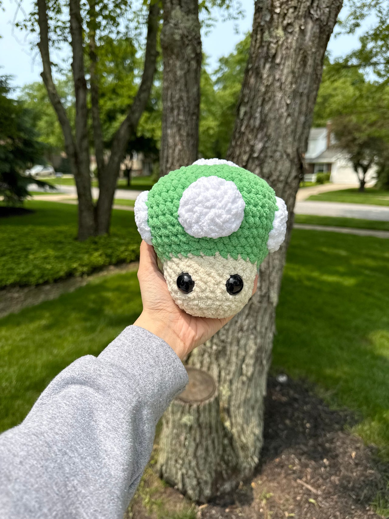Green Mushroom Plushie