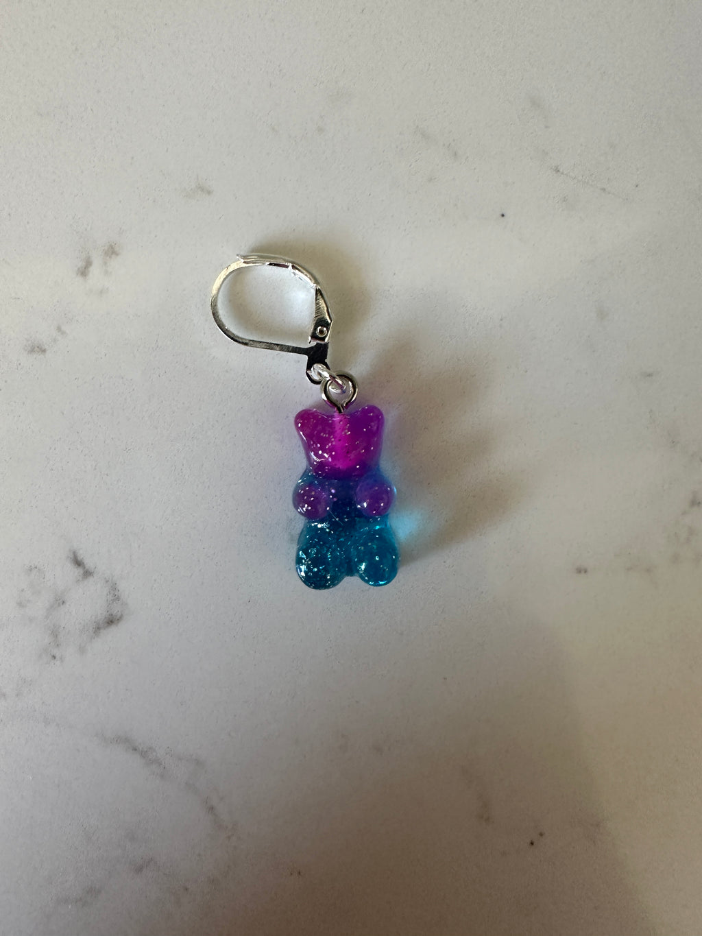 Gummy bear stitch markers