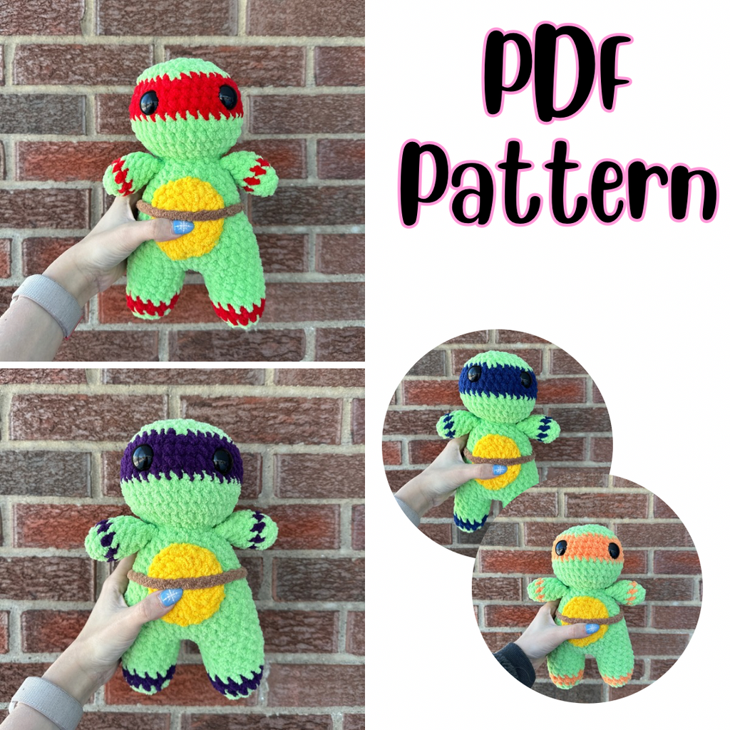 TMNT Crochet Pattern