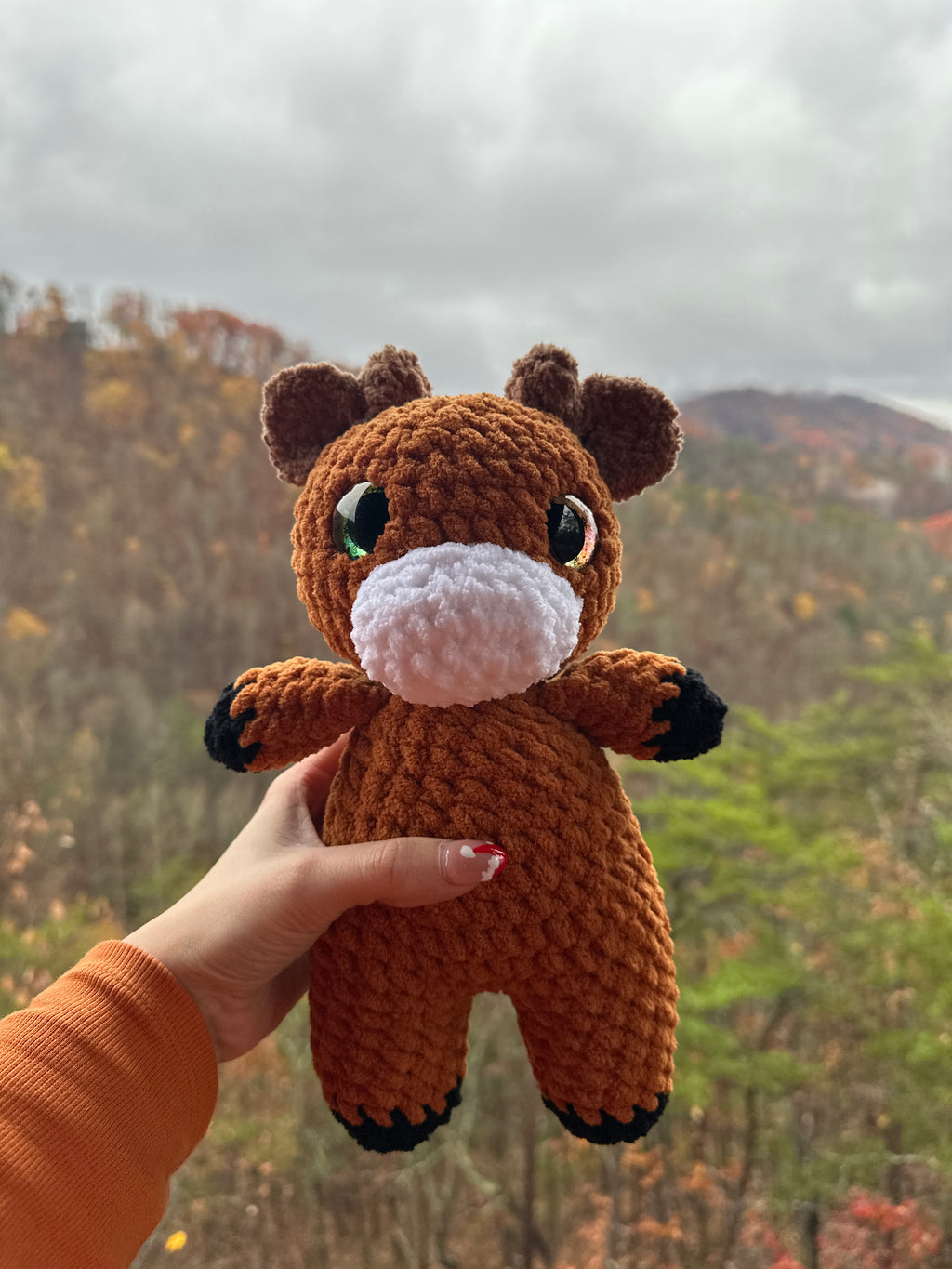 Brown Cow Plushie