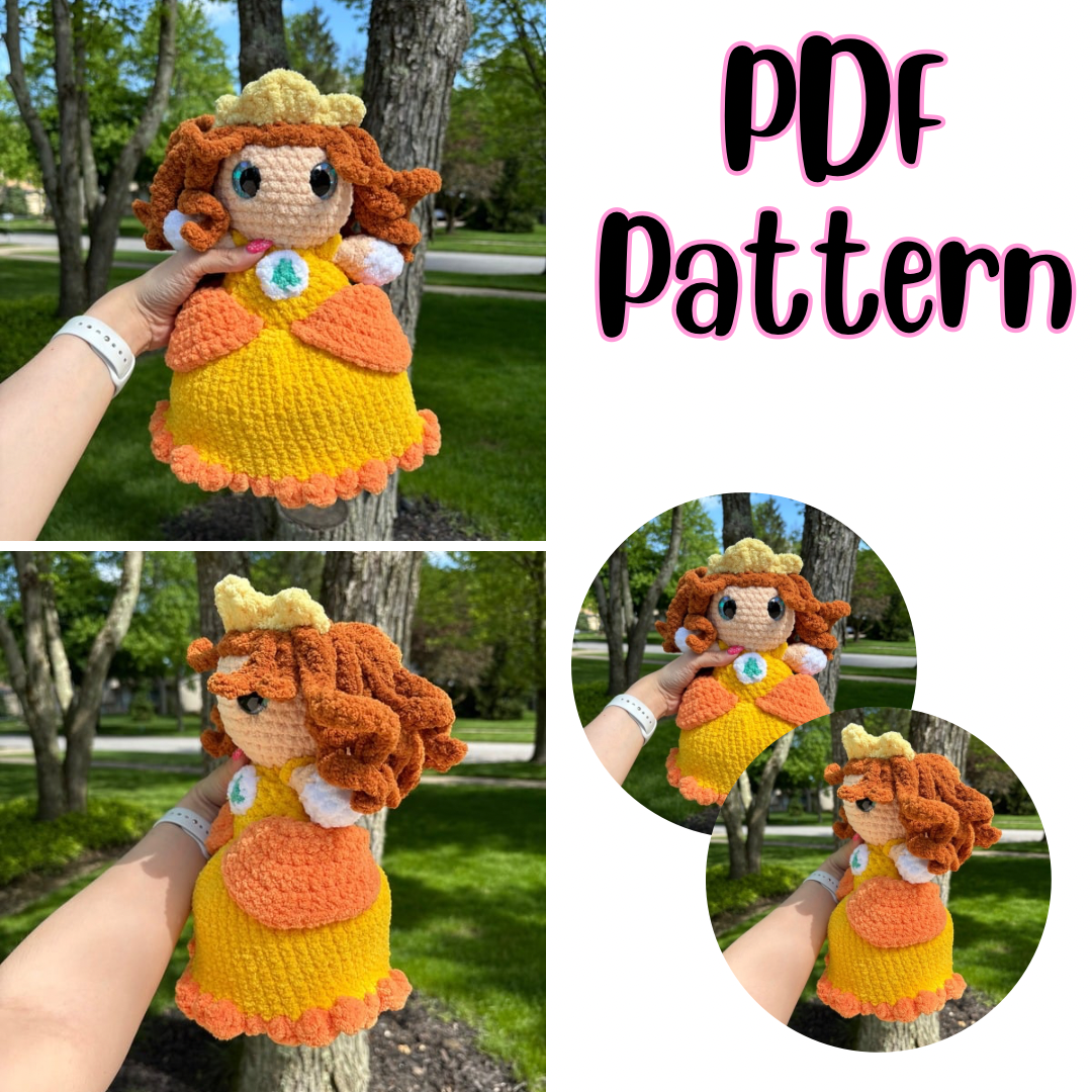 Princess Flower Power Crochet Pattern