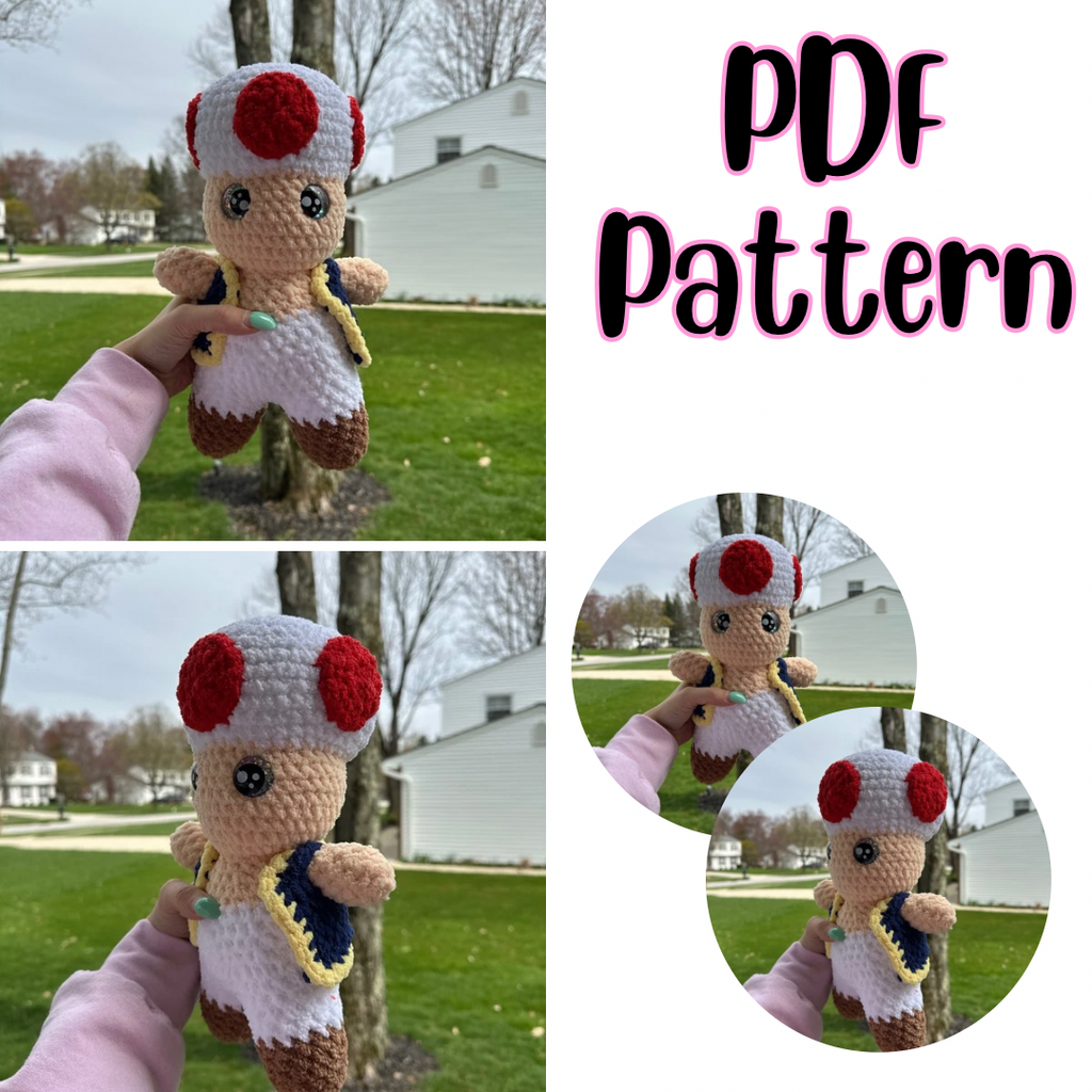 Mushroom Boi Crochet Pattern