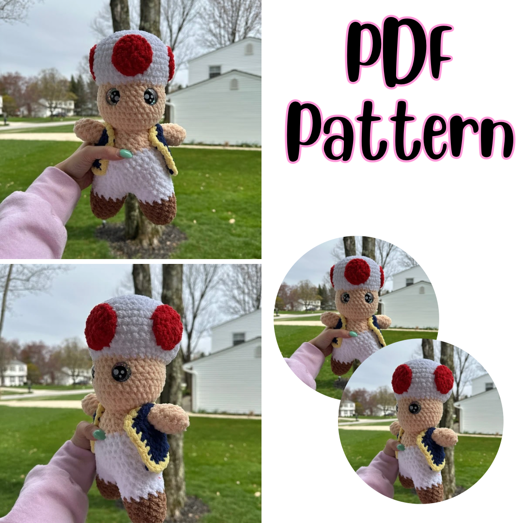 Mushroom Boi Crochet Pattern