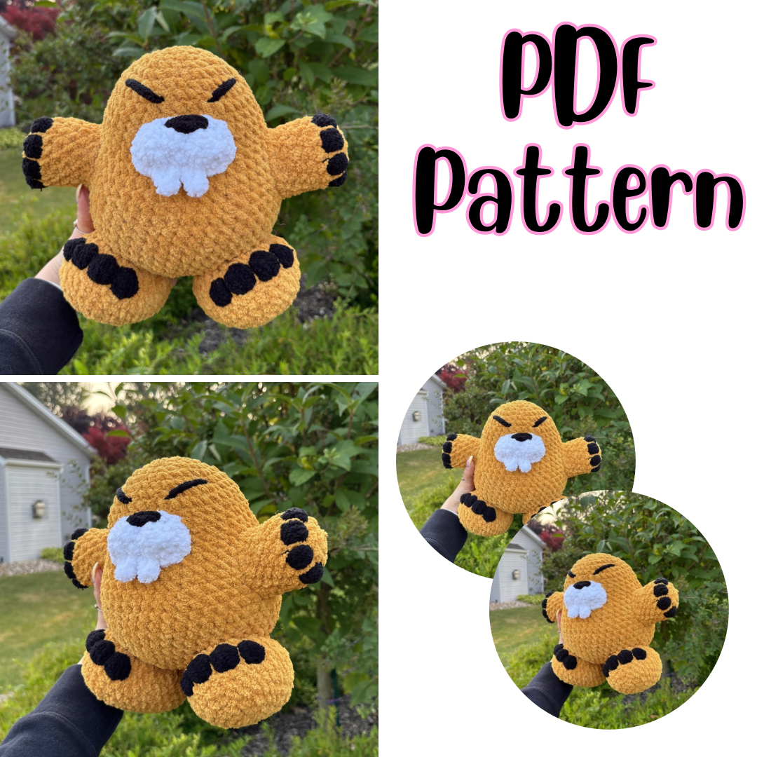 Gopher Monty Crochet Pattern