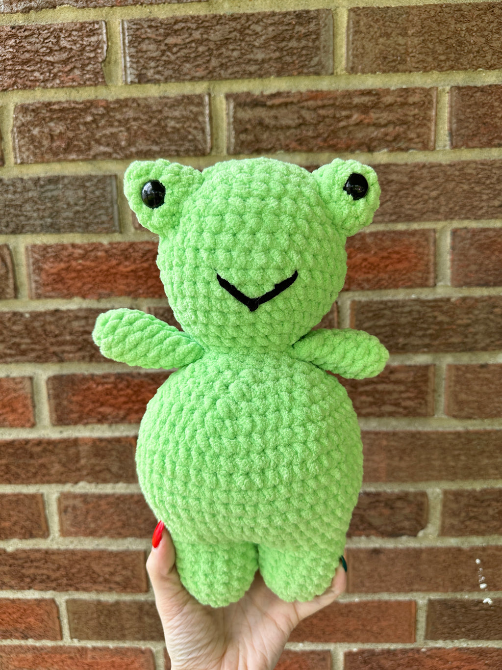 Franklin the frog plushie