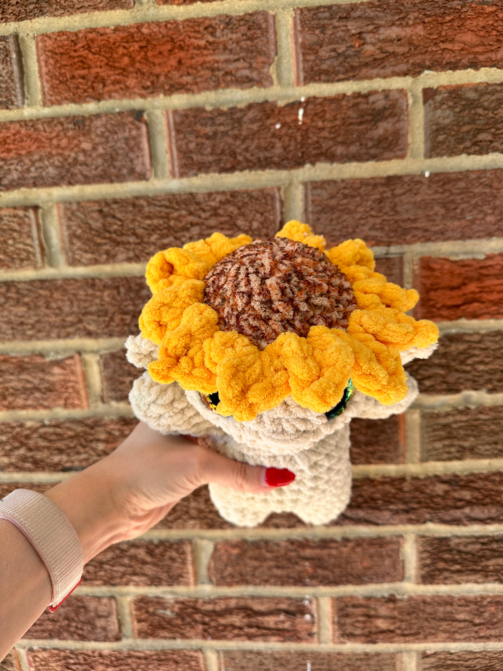 Sunflower goblin plushie