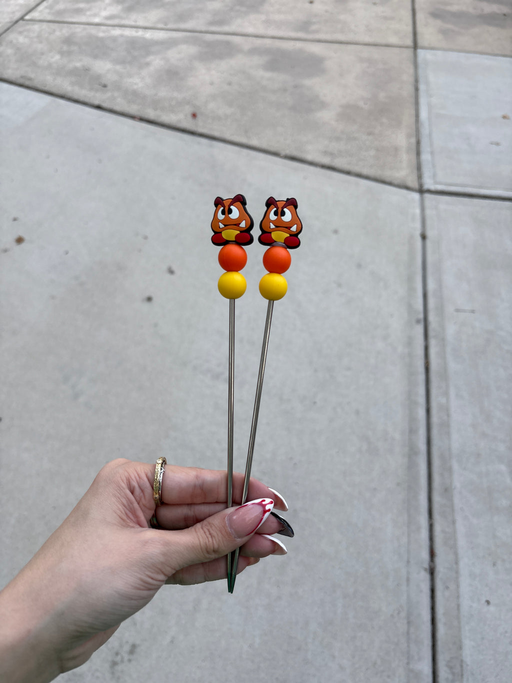 Goomba Stuffie Stixs