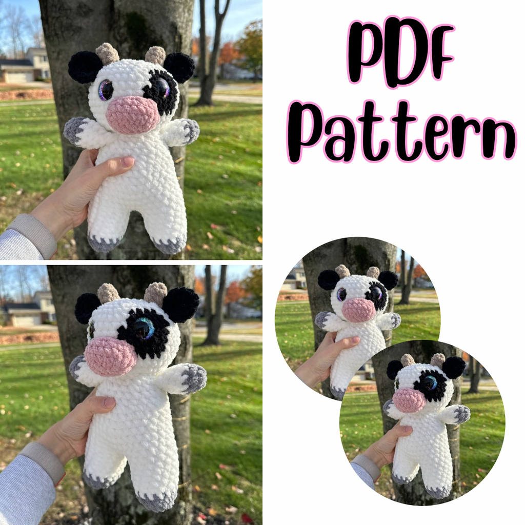 Cow Crochet Pattern