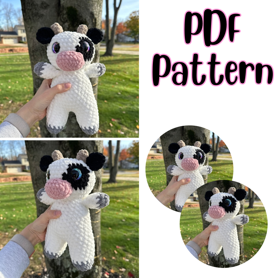 Cow Crochet Pattern