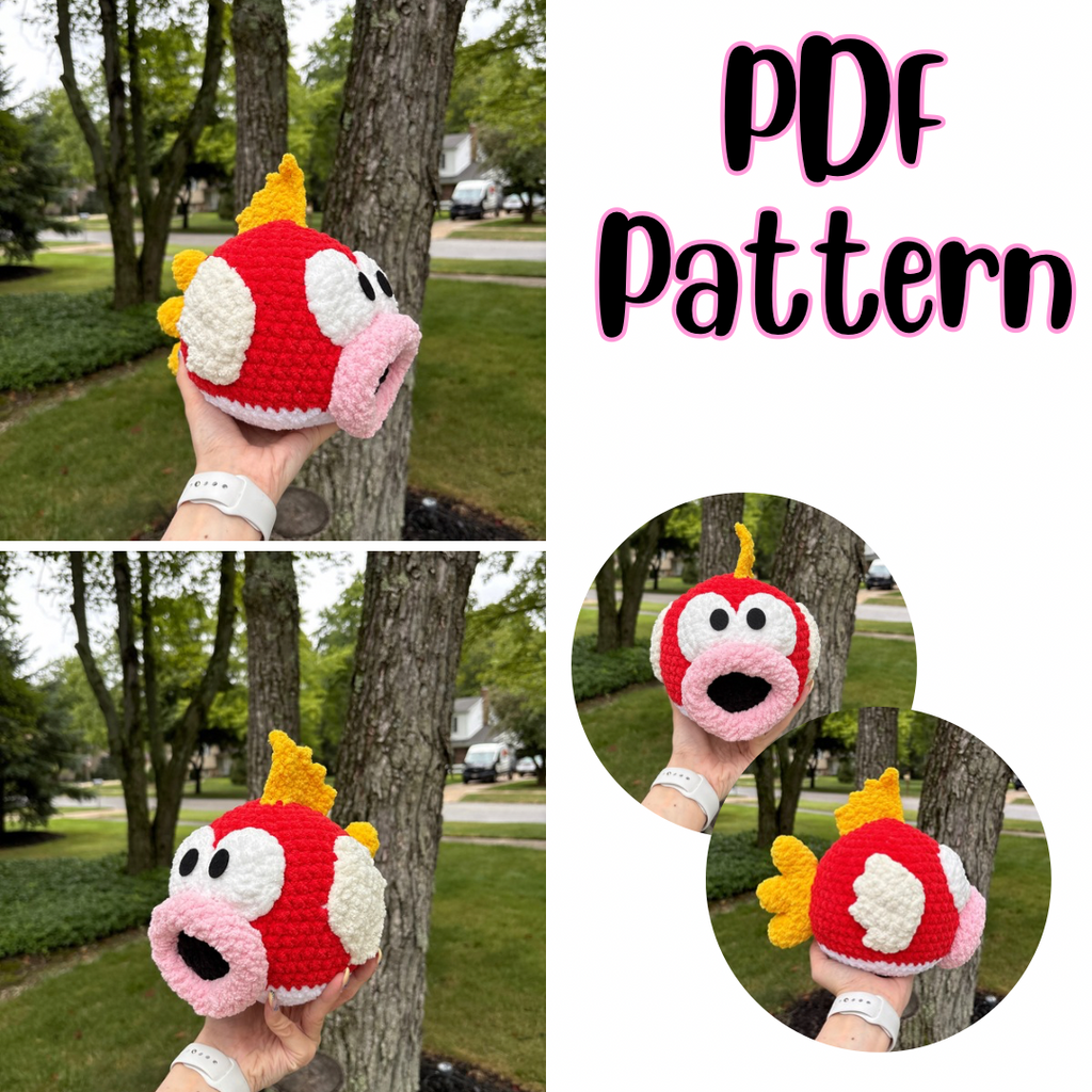 Cheepy Fishy Crochet Pattern
