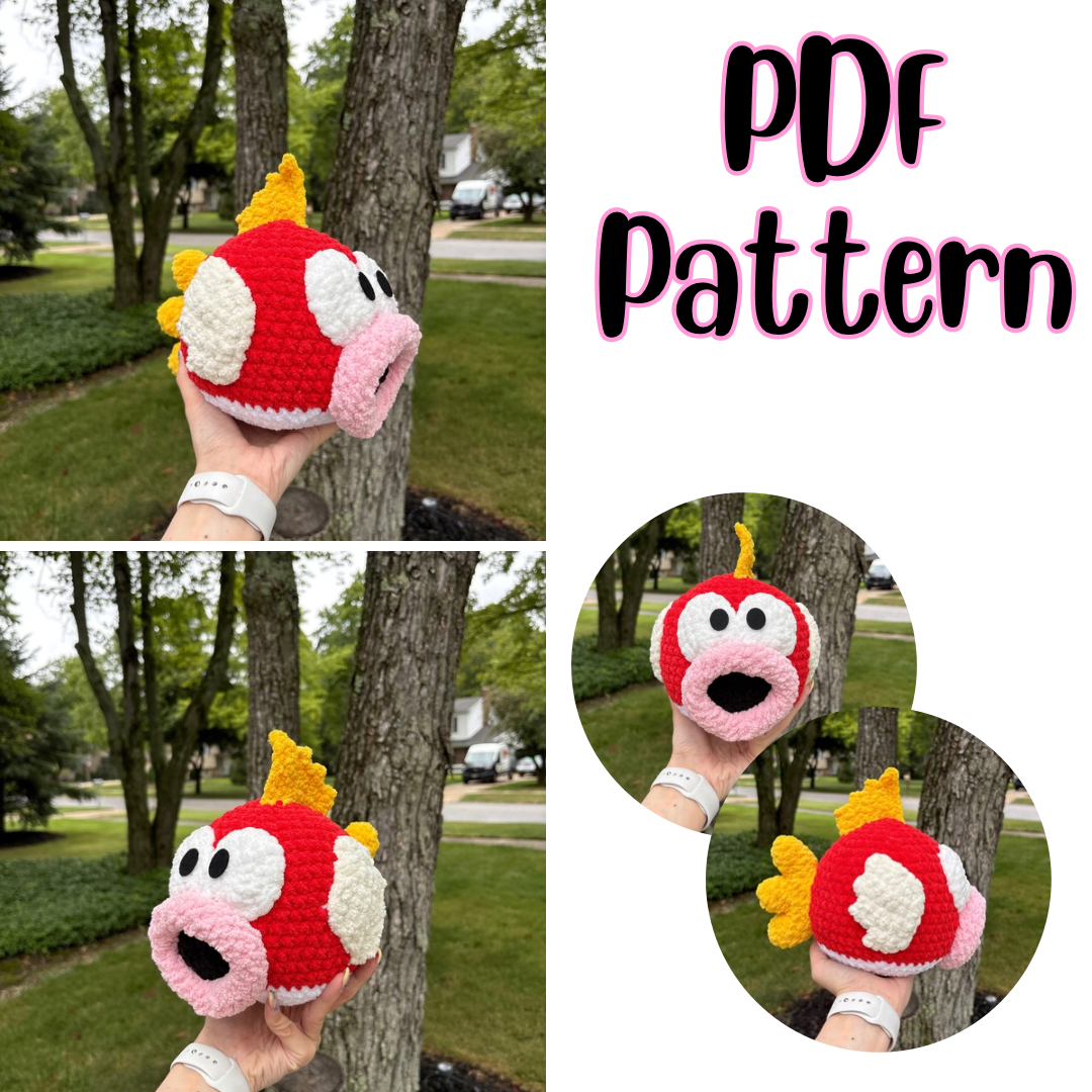 Cheepy Fishy Crochet Pattern