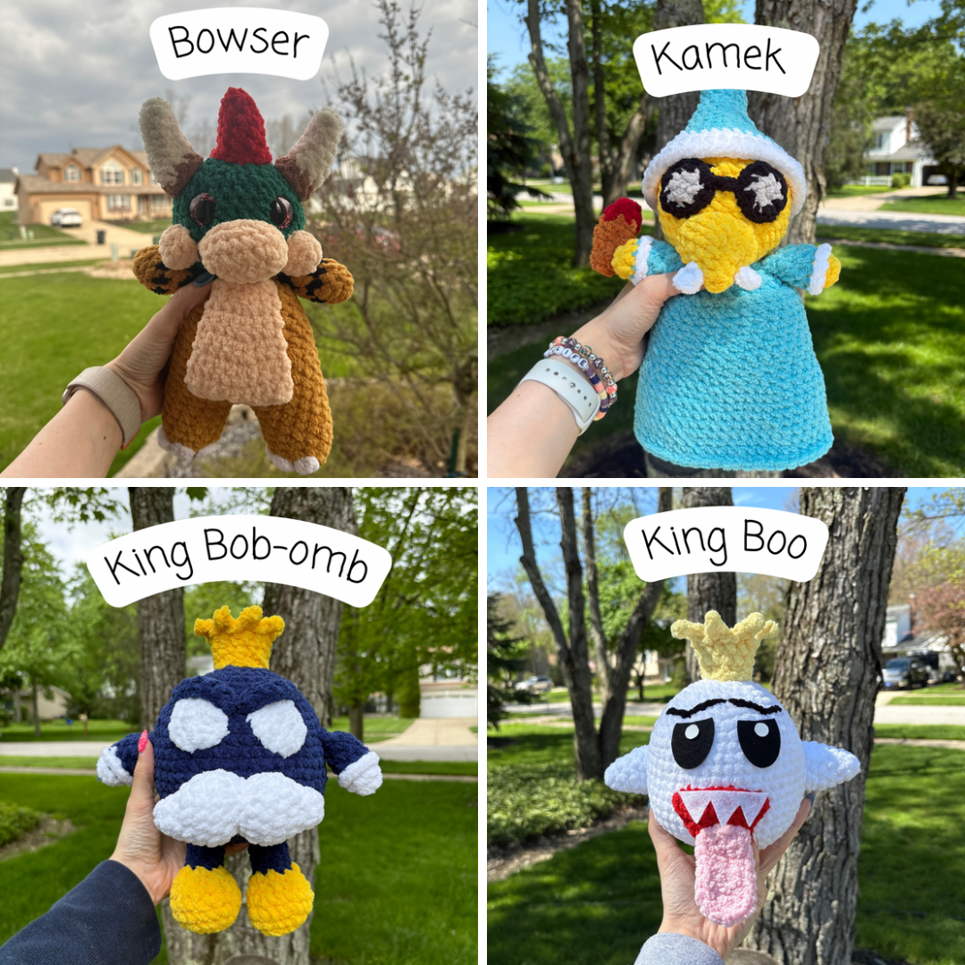 Villains of the Kingdom Crochet Pattern Bundle