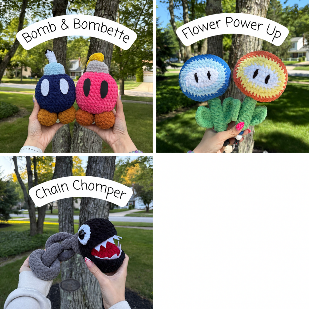 Power-Up Crochet Patterns Pack