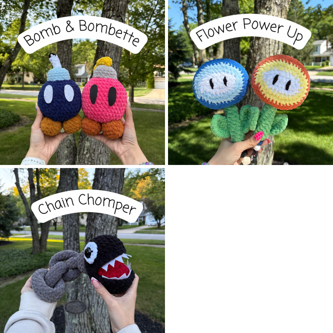 Power-Up Crochet Patterns Pack